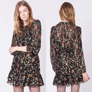 NWT Veronica Beard Robin Silk Mini Dress Size 4